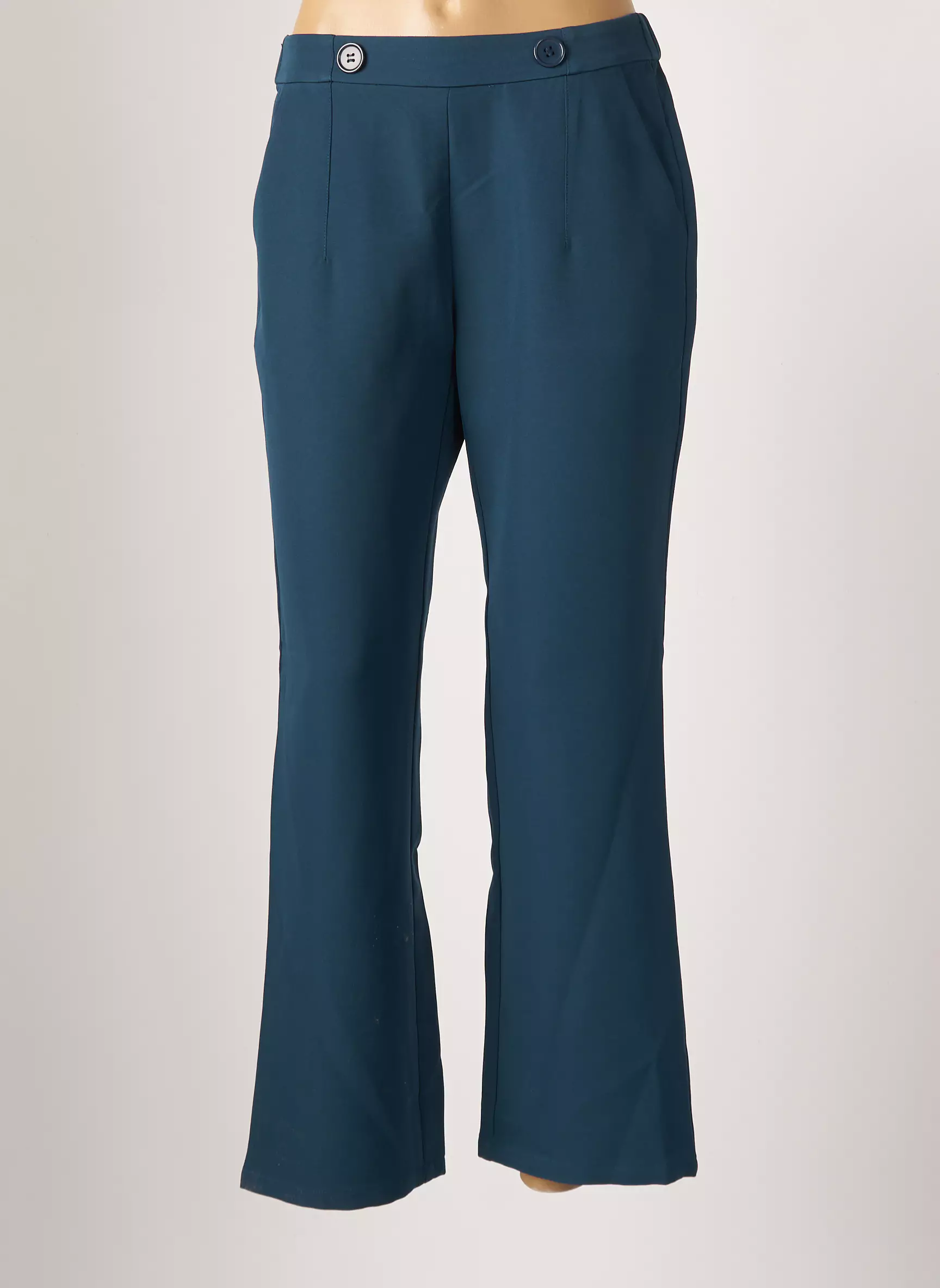Compania Fantastica Pantalons Flare Femme couleur bleu