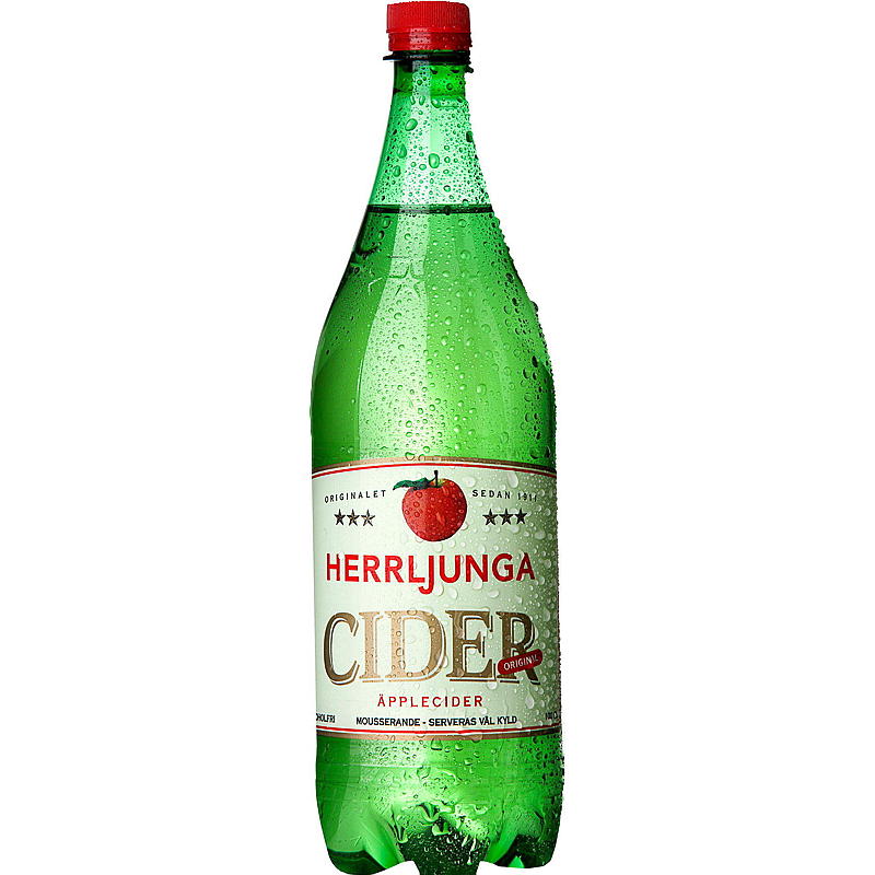Herrljunga Eplecider 1 liter, Herrljunga