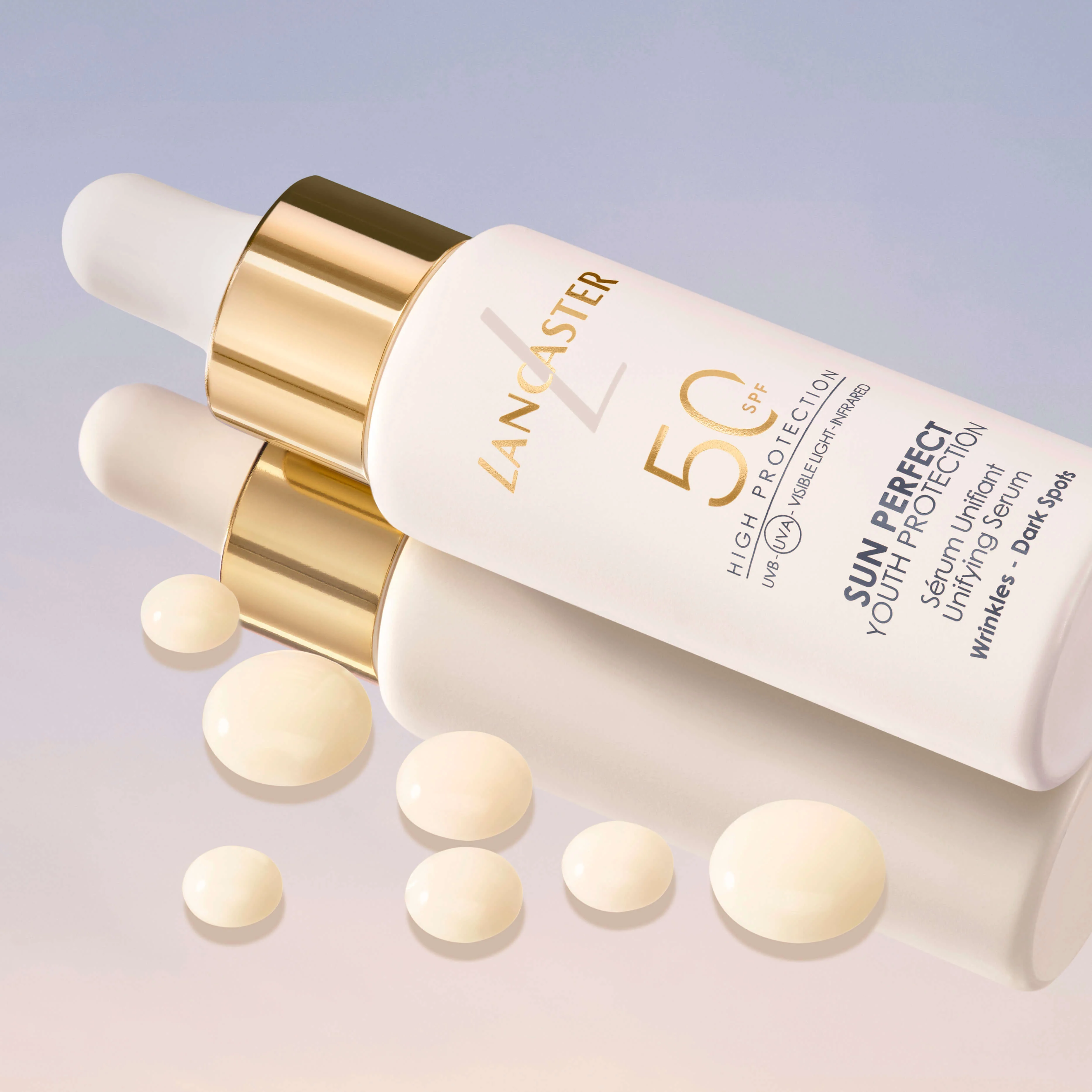 Sun Perfect Unifying Serum SPF 50 - Solcreme til ansigtet med høj beskyttelse.