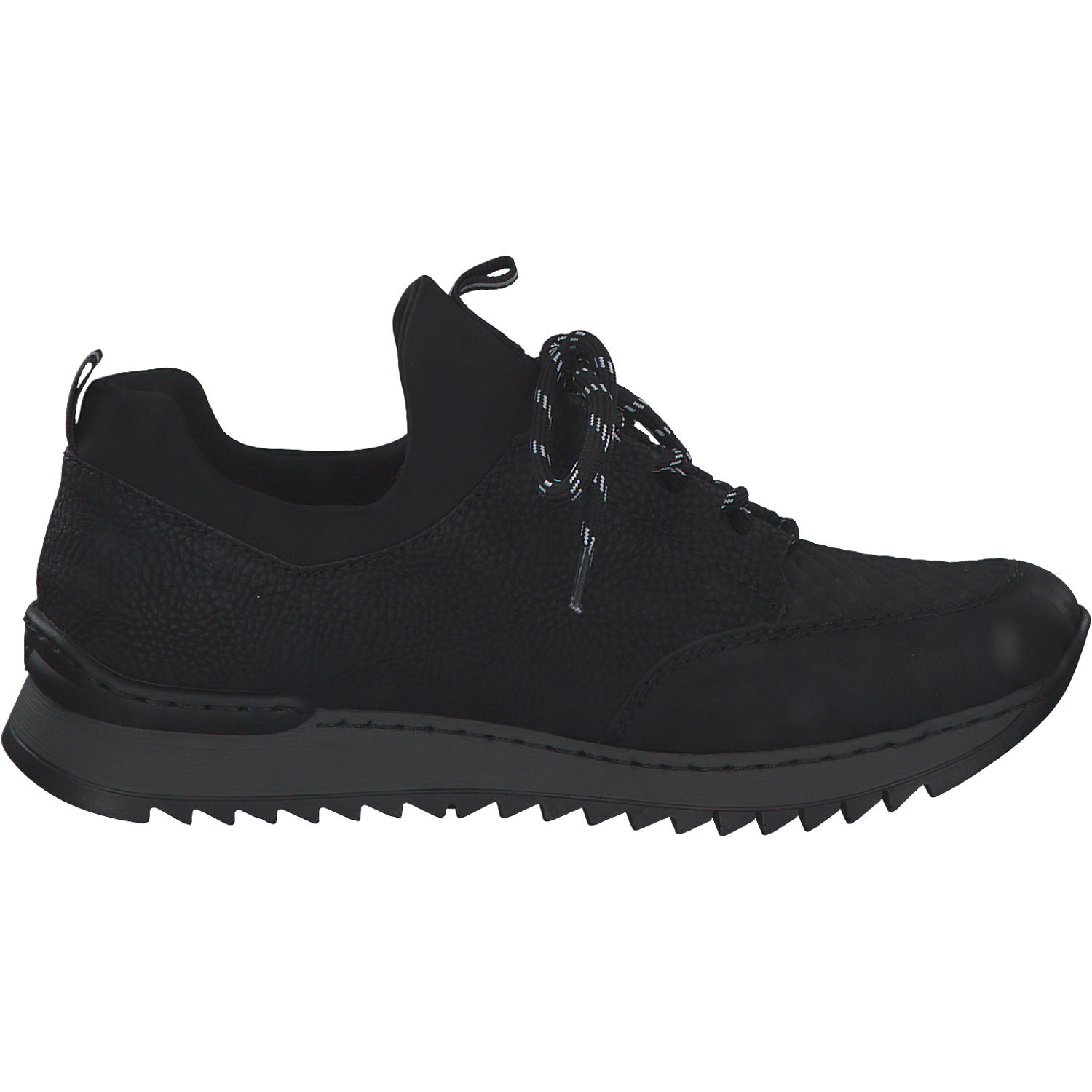 Rieker M3682, Sneakers Low, Damen, schwarz