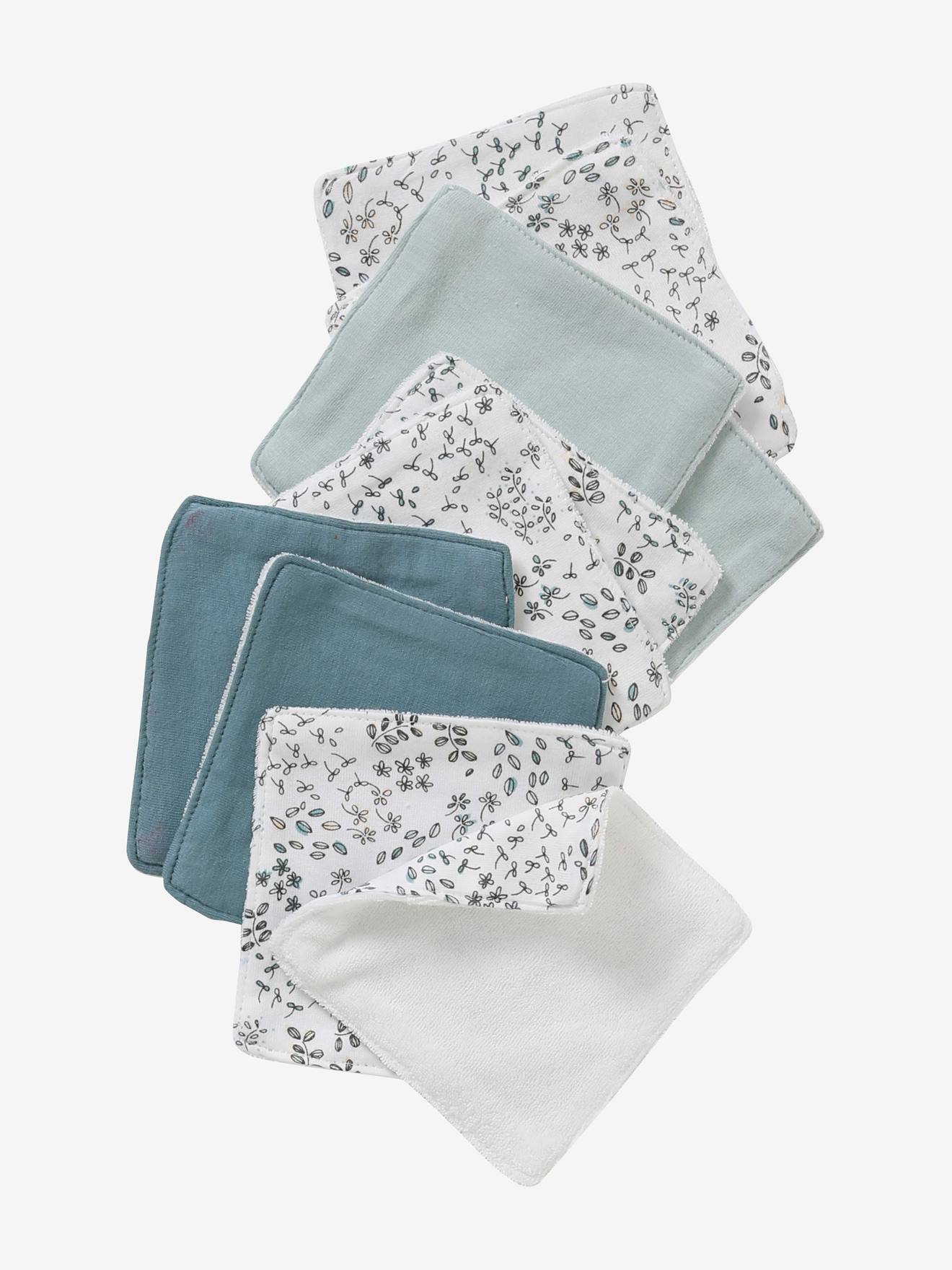Lot de 10 lingettes lavables grenier