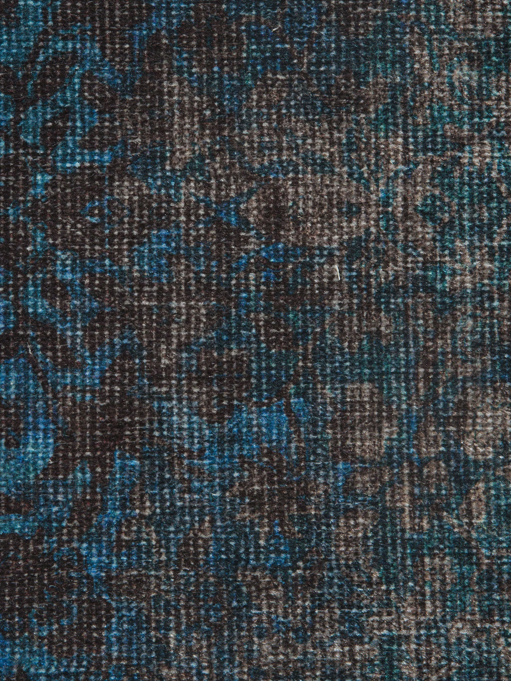 Keles Vintage-Teppich, Vintage Blau