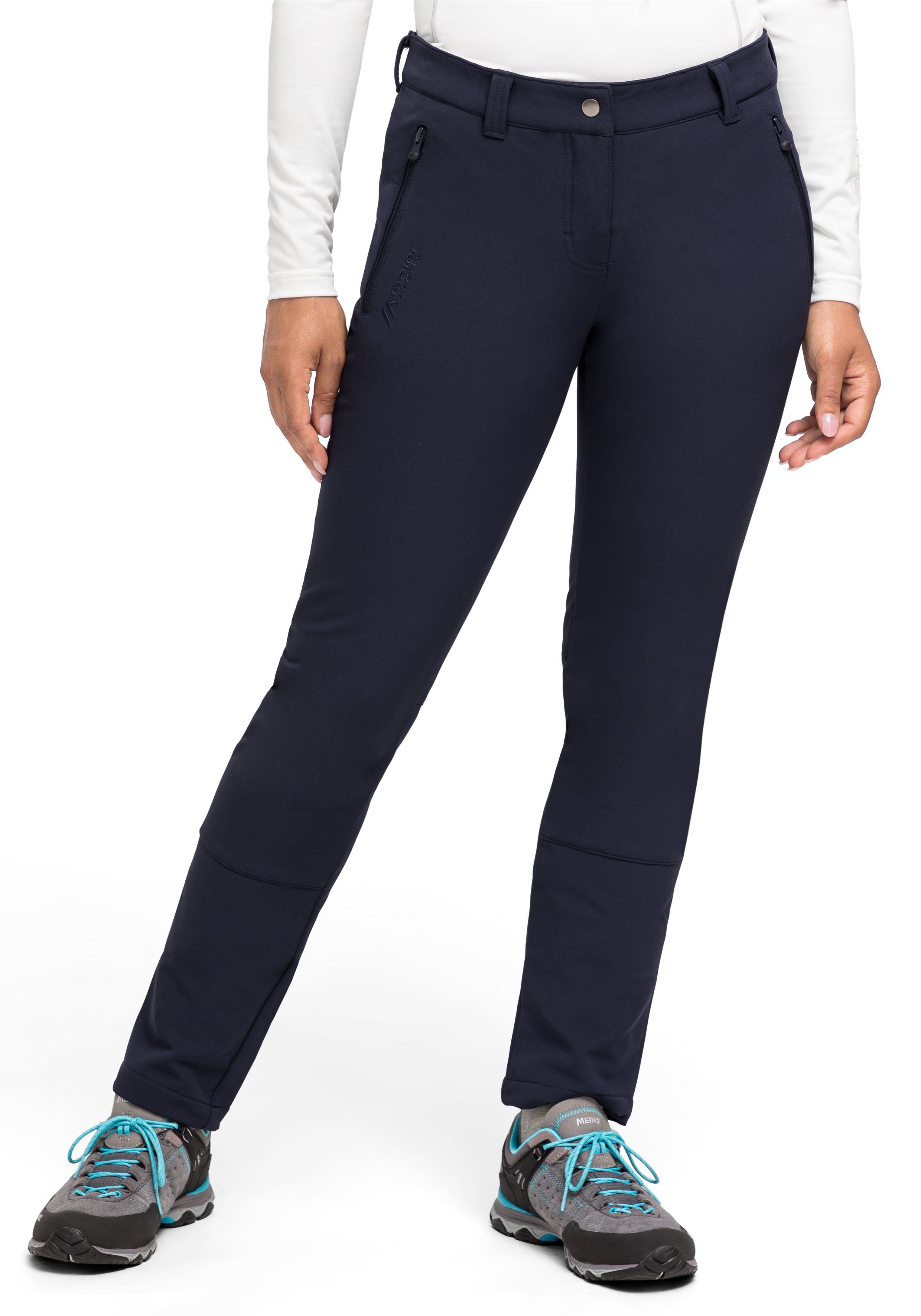 Maier Sports Funktionshose Helga slim Slim fit, Winter-Outdoorhose, sehr elastisch