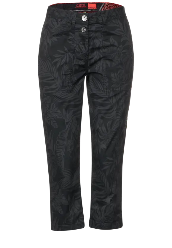 CECIL Casual Fit Hose mit Print