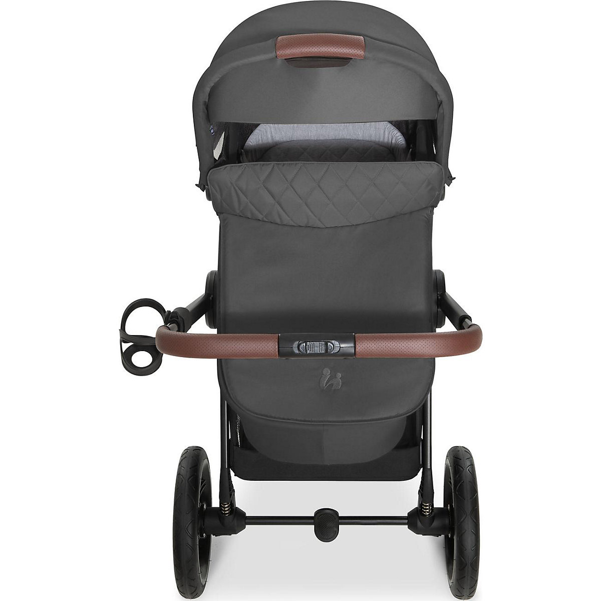 Kombikinderwagen Walk N Care Air Set, dark grey