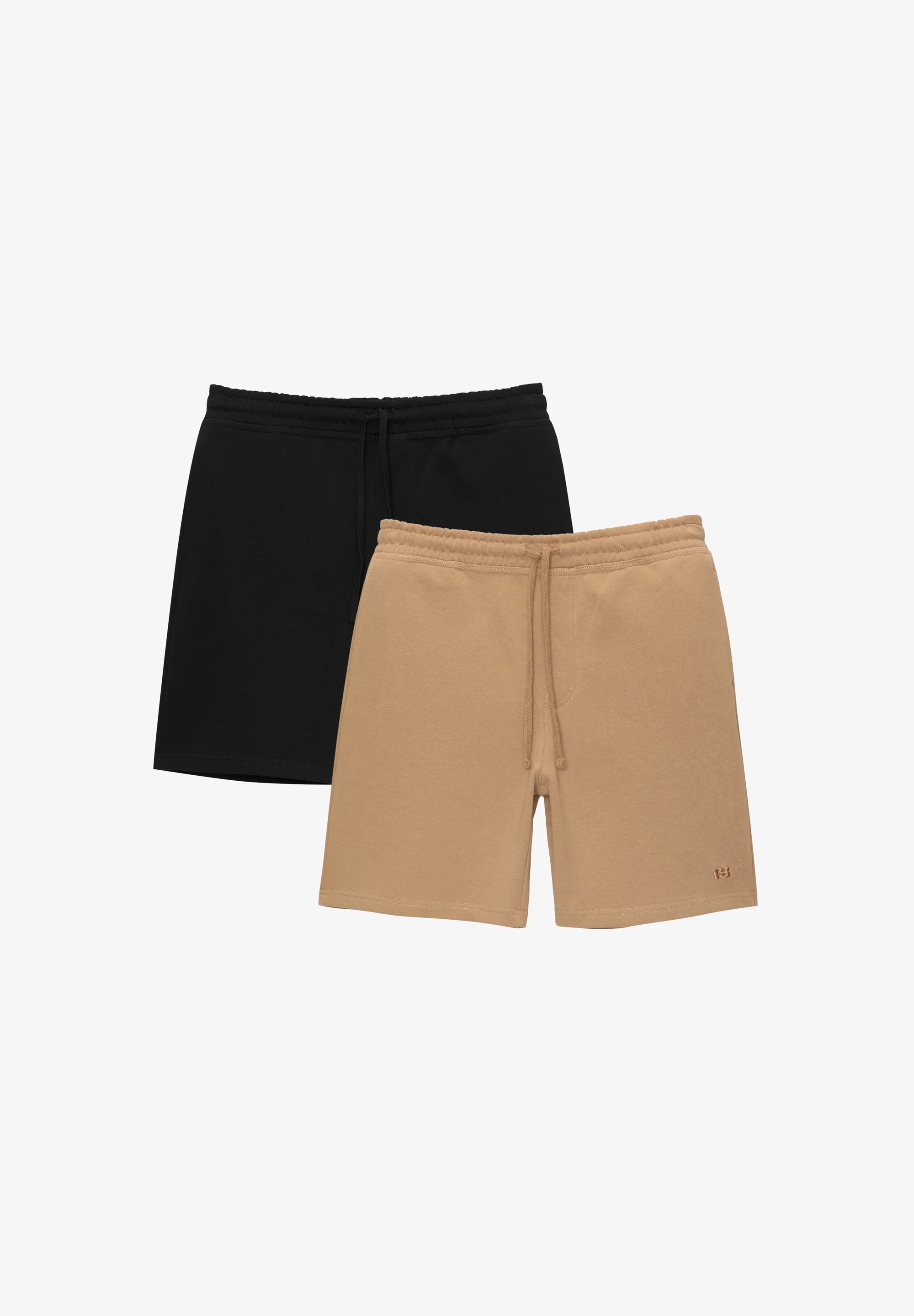 PULL&BEAR PACK DE 2 BERMUDAS DE JOGGING - Pantalones deportivos