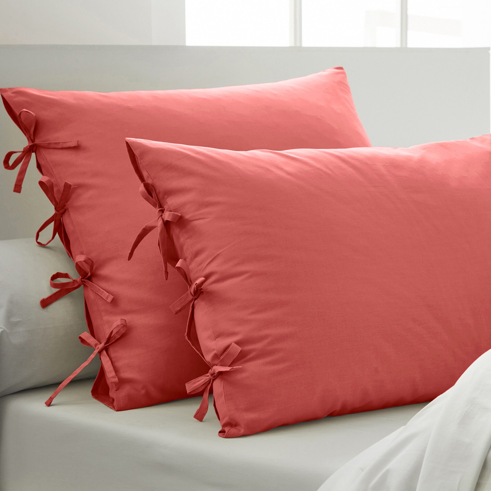 Linge de lit uni percale