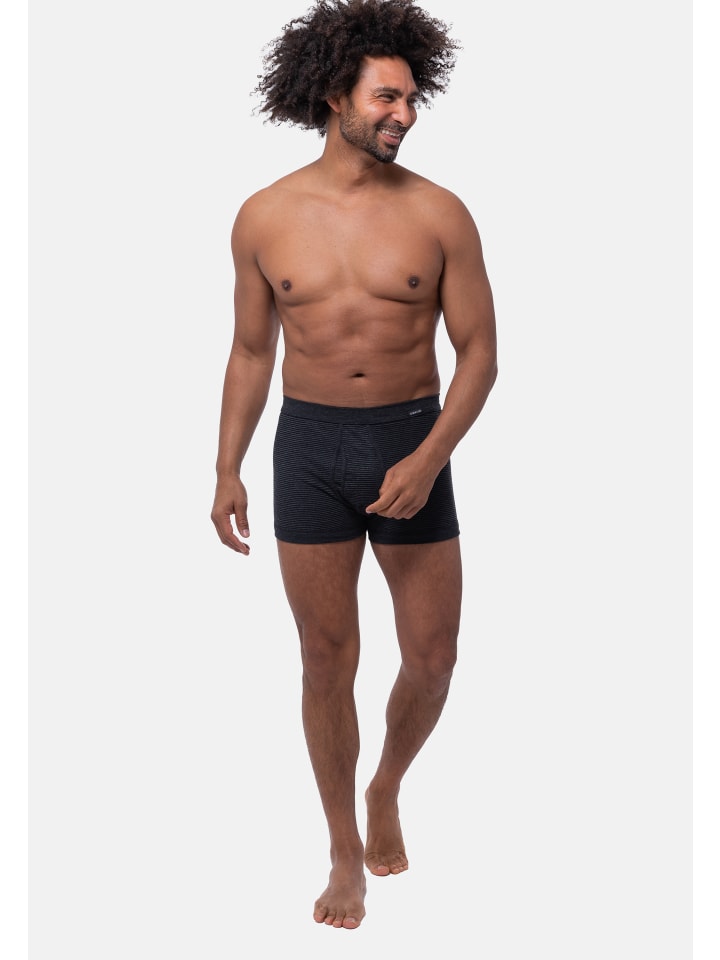 Ammann Retro Short / Pant Jeans Feinripp in Dunkelgrau günstig kaufen