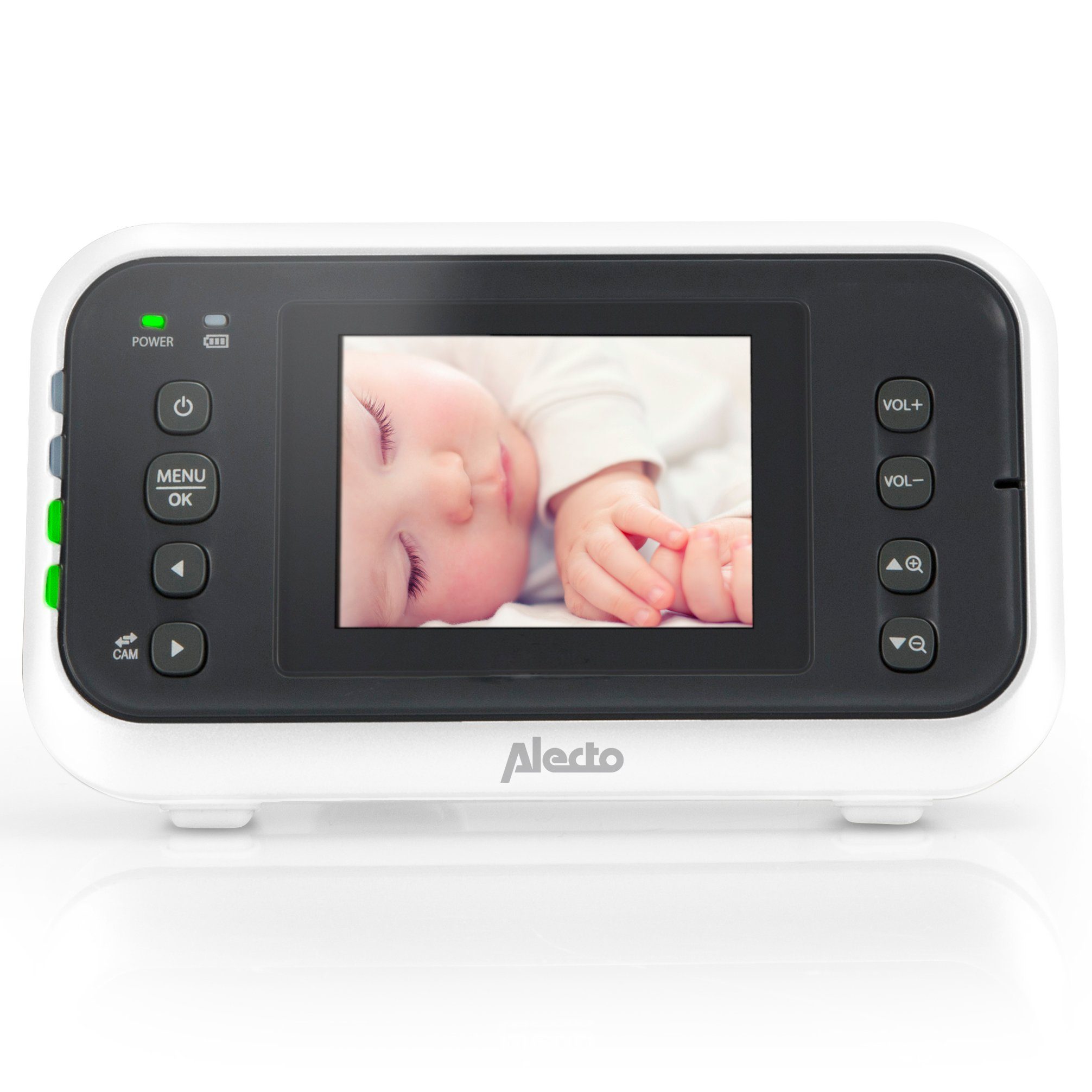 Alecto Video-Babyphone DVM-75, 2-tlg., 2.4
