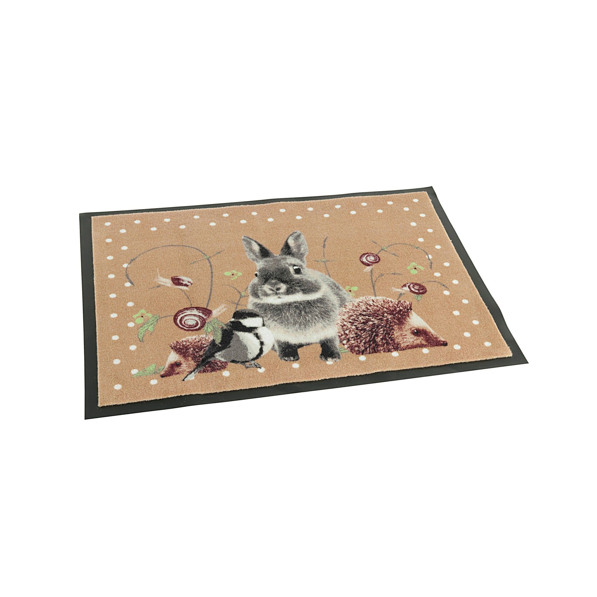 Tapis anti-poussière motif lapin