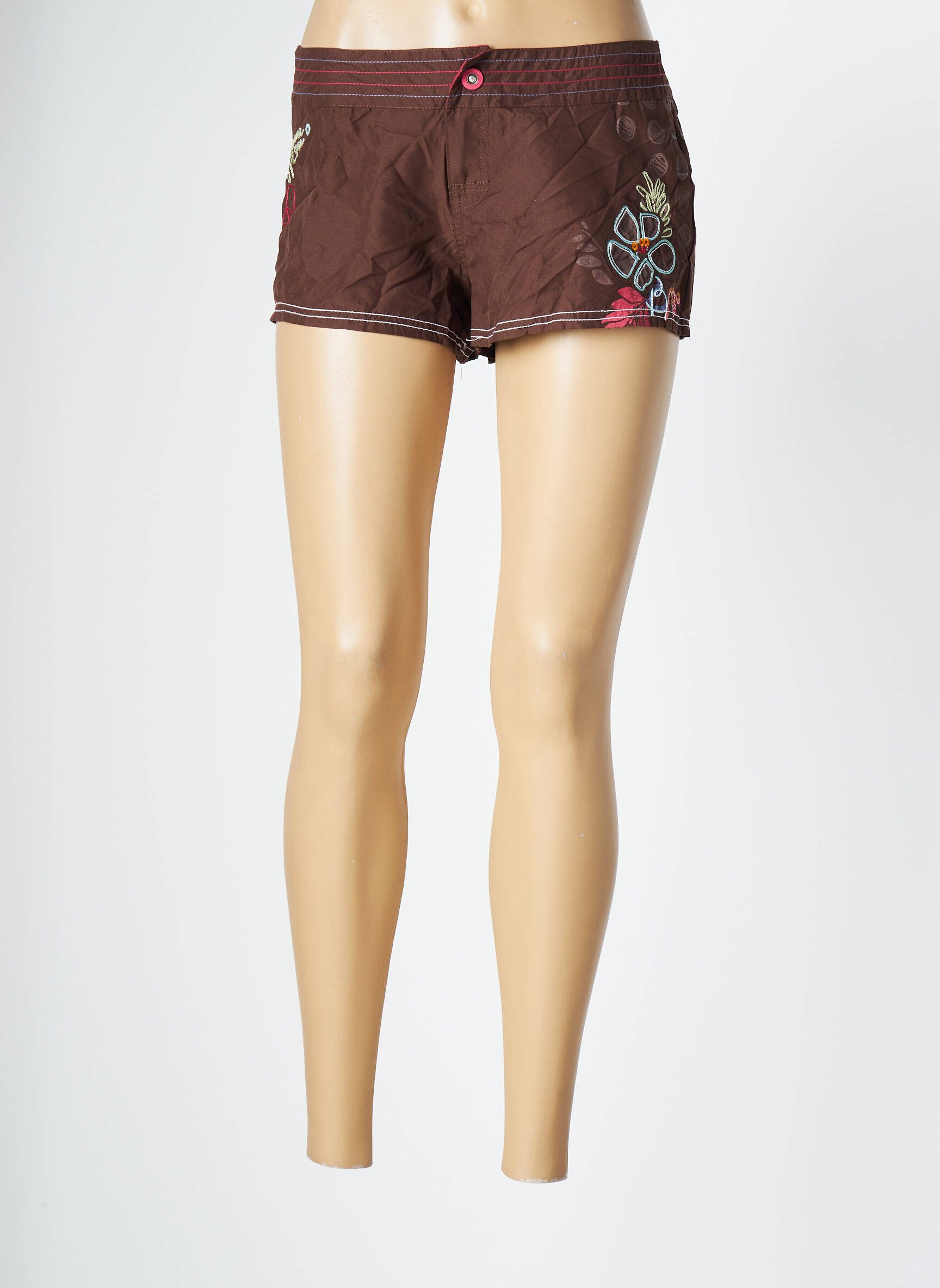 Banana Moon Shorts 1 Femme couleur marron