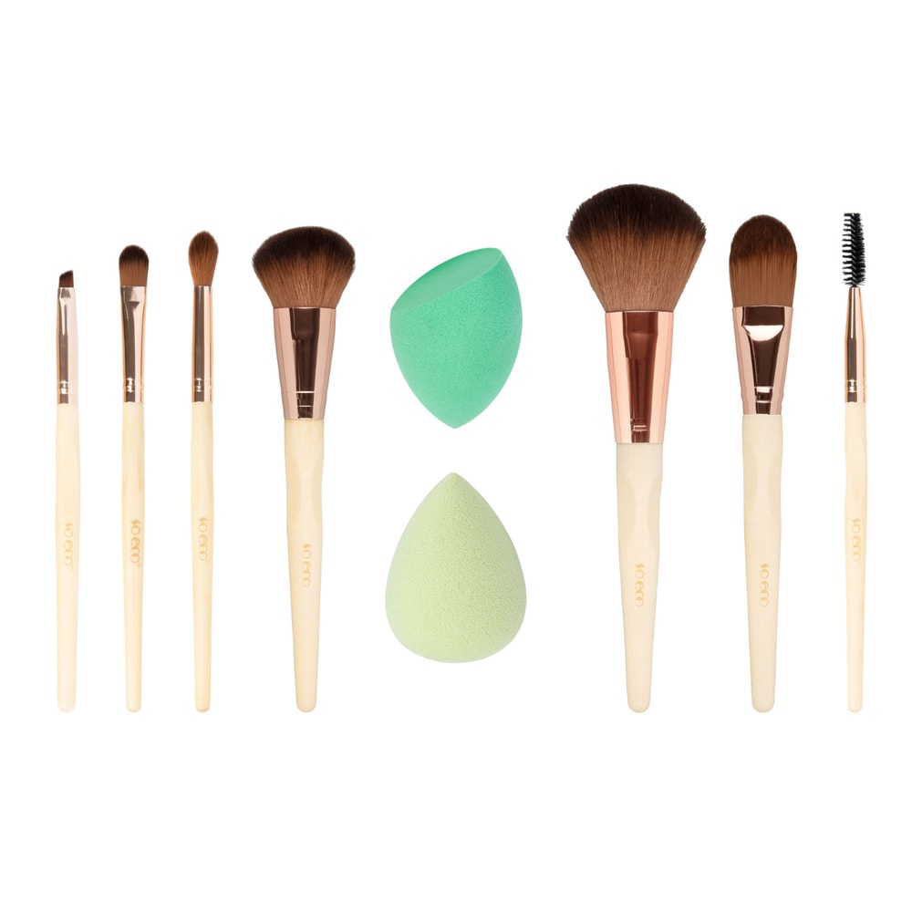 so eco Set de Pinceaux & Eponges de MaquillageEdition Ultimate Coffret Pinceaux