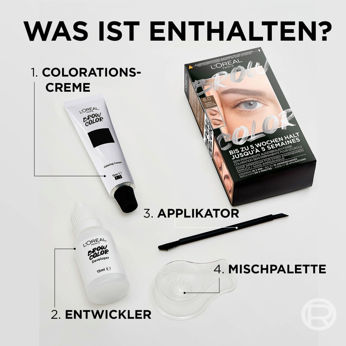 Augenbrauenfarbe 3.0 Dark Brunette, 1 St
