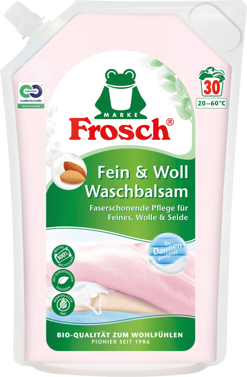 Fein-&Wollwaschmittel flüssig, 30 Wl
