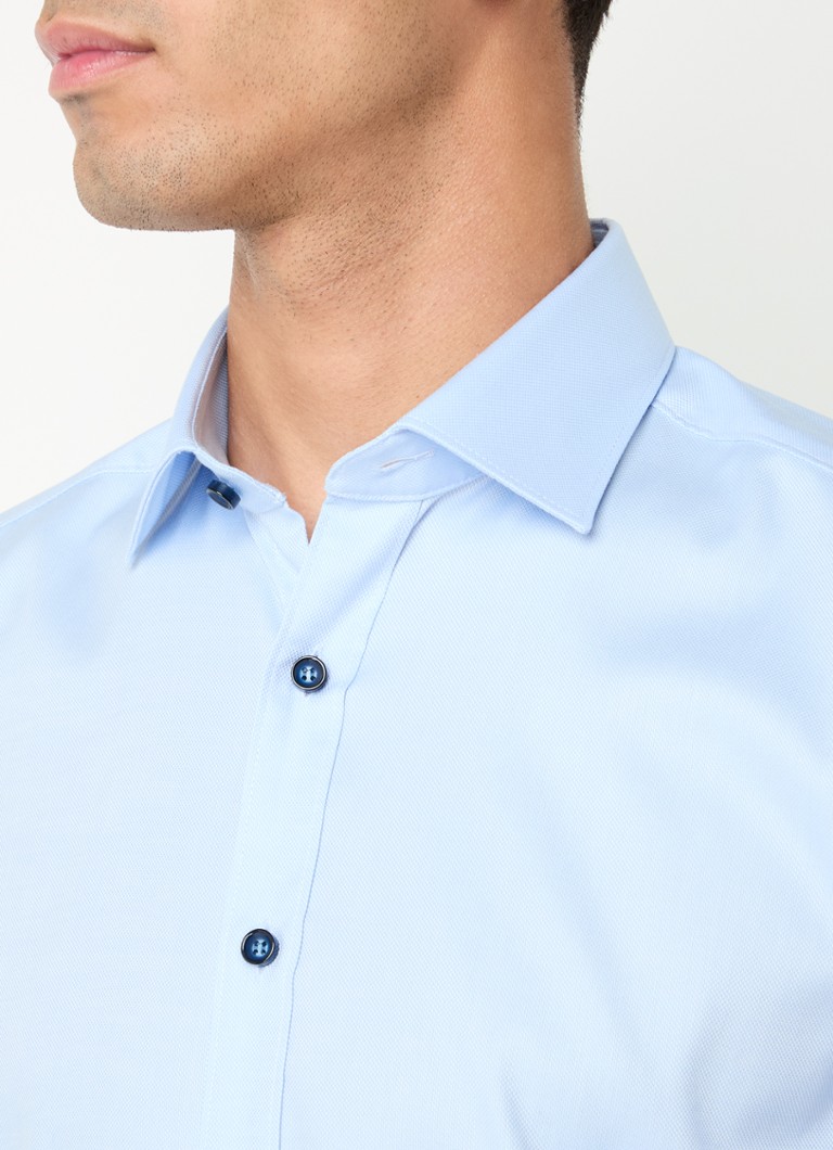 Košile Olymp Level Five slim fit s výstřihem do V