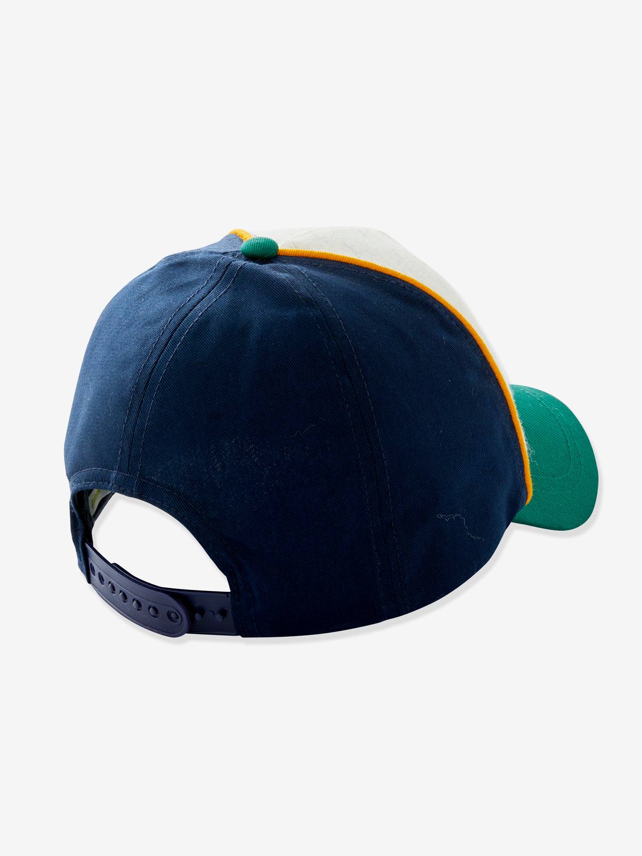 Casquette garçon imprimé requin vert bouteille imprimé