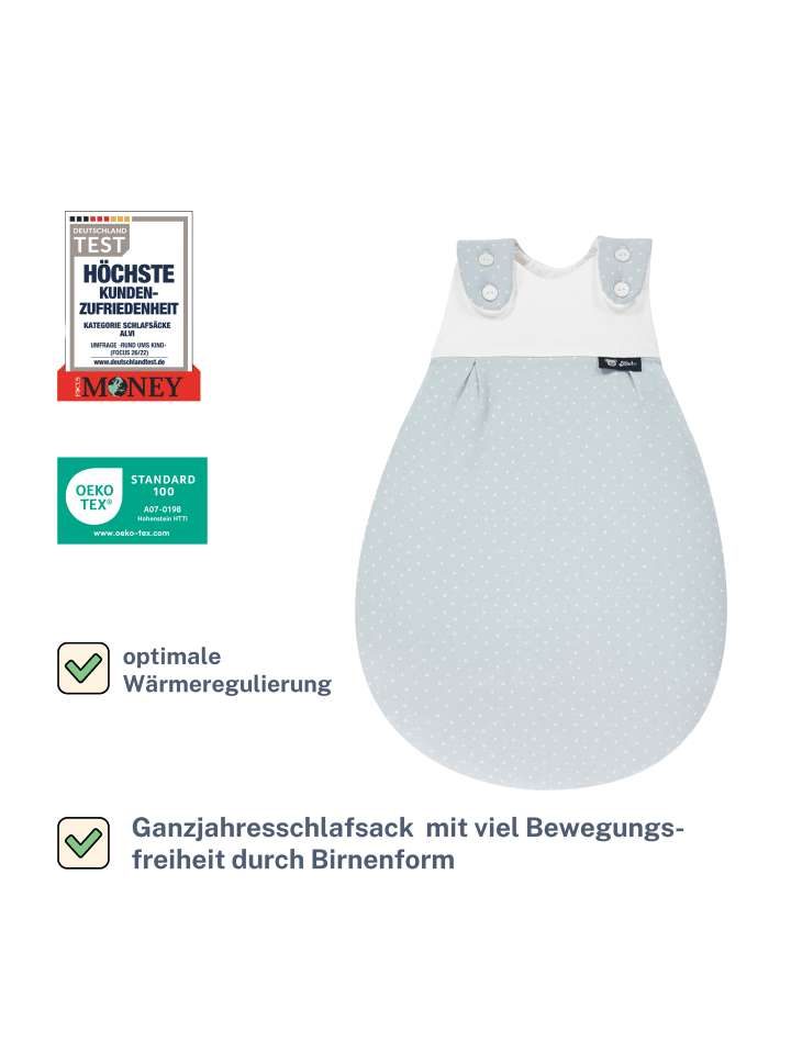 Alvi Baby Mäxchen Außensack Schlafsack Exclusiv in New Dots günstig kaufen