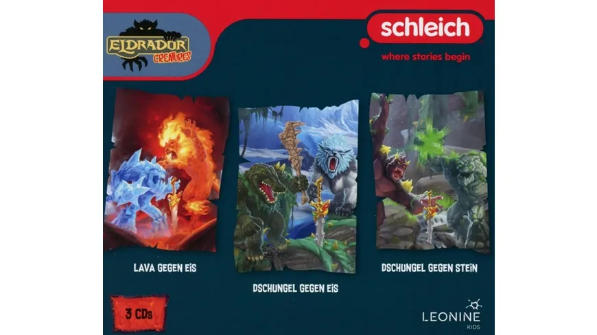 Schleich Eldrador Creatures Hörspielbox 1