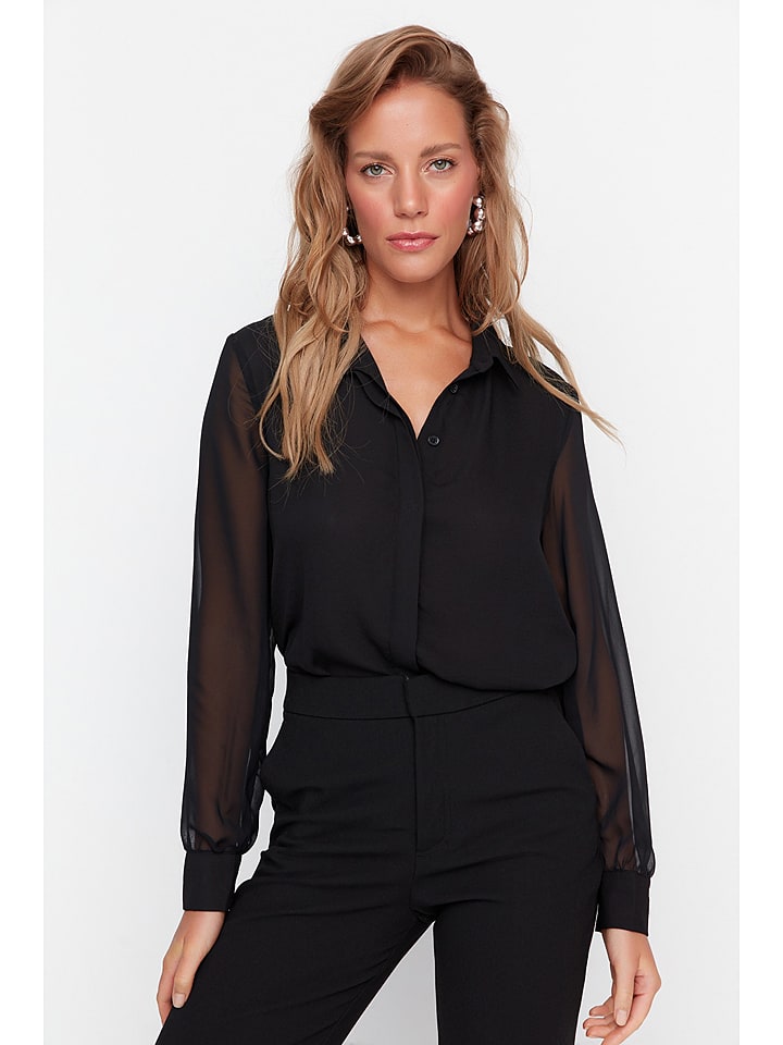 trendyol Bluse in Schwarz günstig kaufen