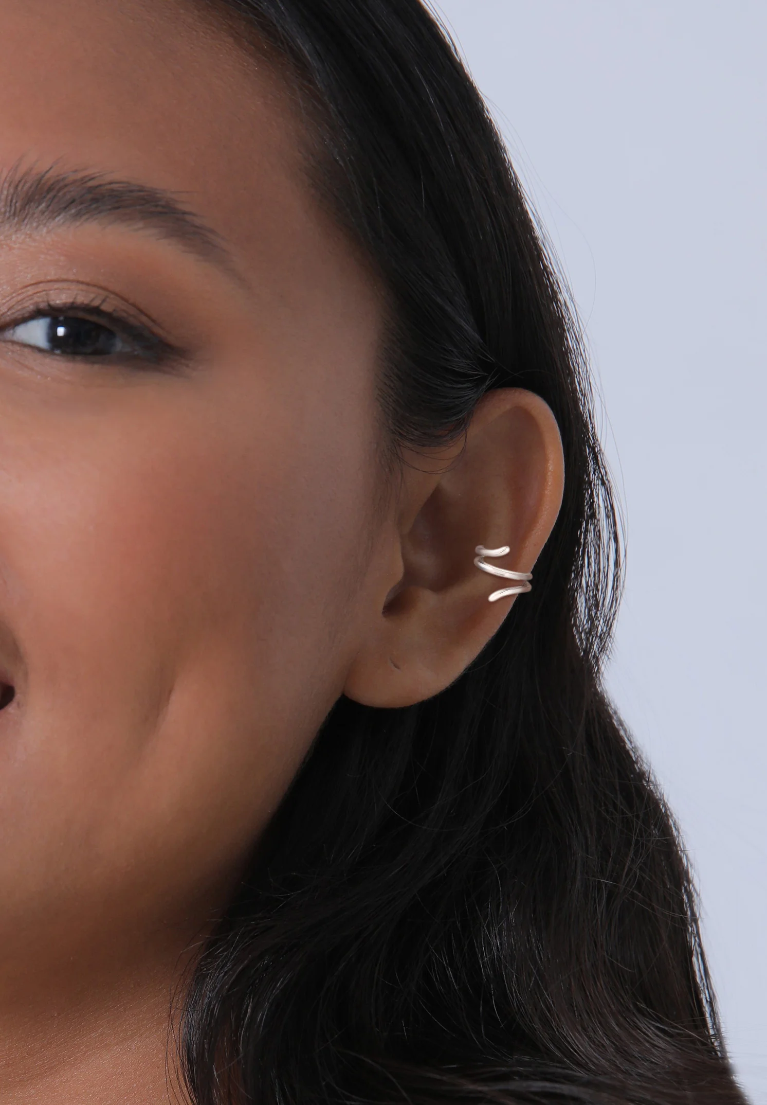 Elli EARCUFF TWISTED - Pendientes