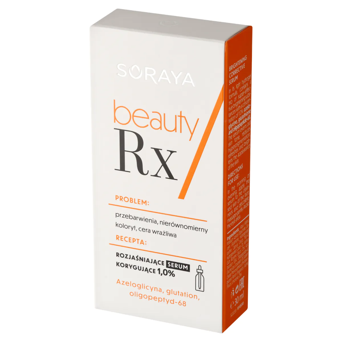 „Soraya Beauty Rx“ veido serumas nuo spalvos pakitimų