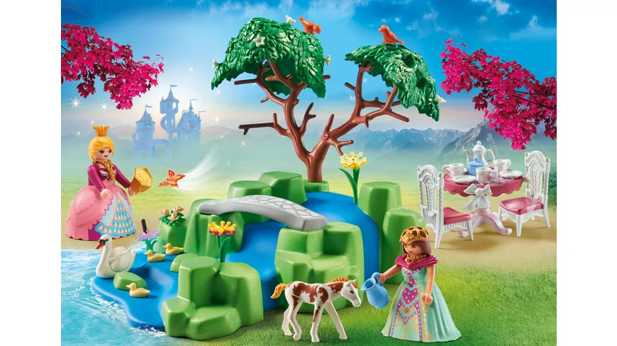 PLAYMOBIL 70961 - Princess - Prinzessinnen-Picknick mit Fohlen