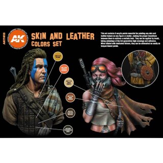 Skin and Leather Color Set