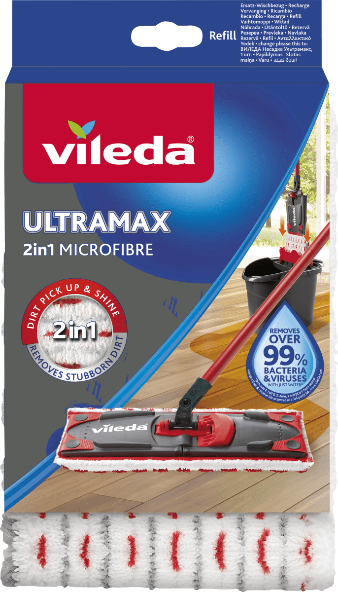 Bodenwischer Ersatzbezug UltraMax  2in1 Microfibre, 1 St