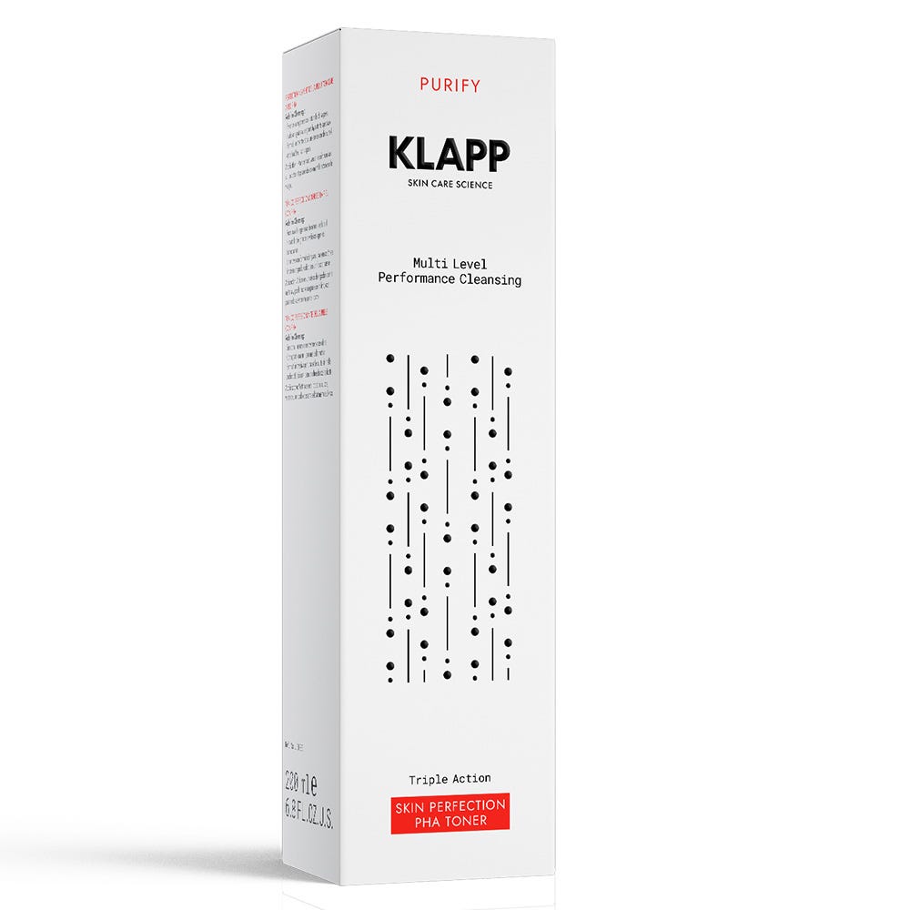 Klapp Cosmetics Purify Triple Action Skin Perfection PHA Toner 200 ml