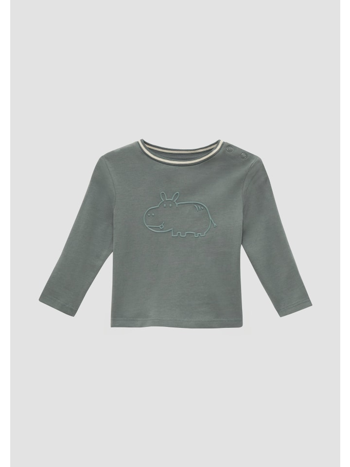 s.Oliver T-Shirt langarm in Grau günstig kaufen 92
