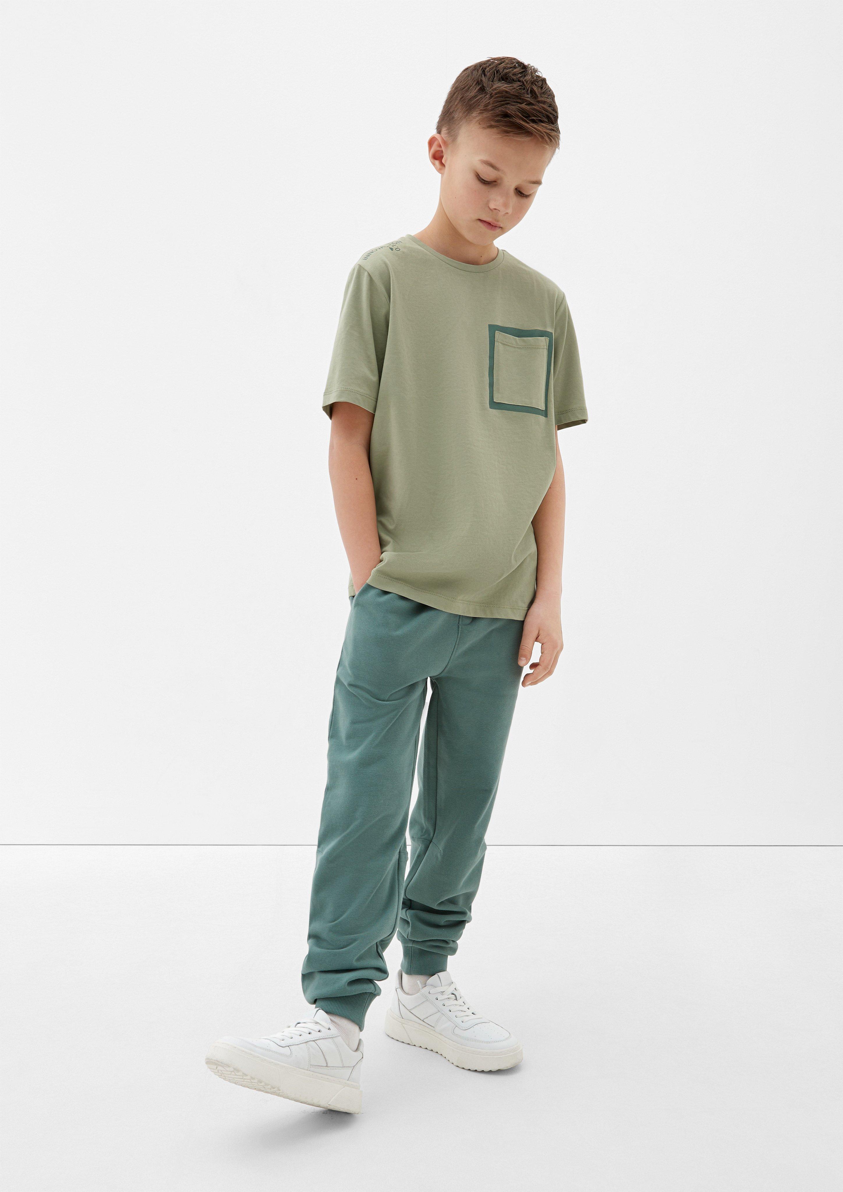 T-Shirt mit Brusttasche  2128284-7803