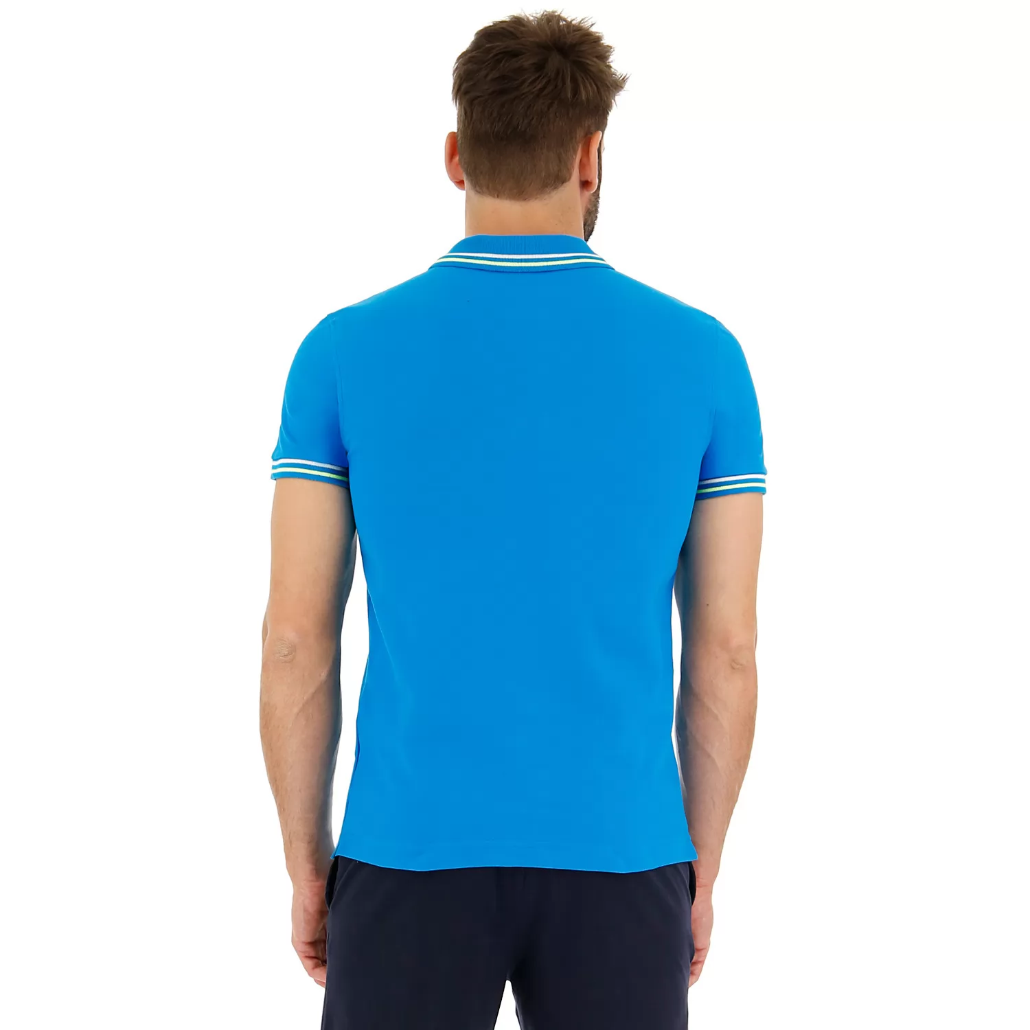POLO CLASSICA MODRÁ DUNAJSKÁ/SVĚTLE ZELENÁ