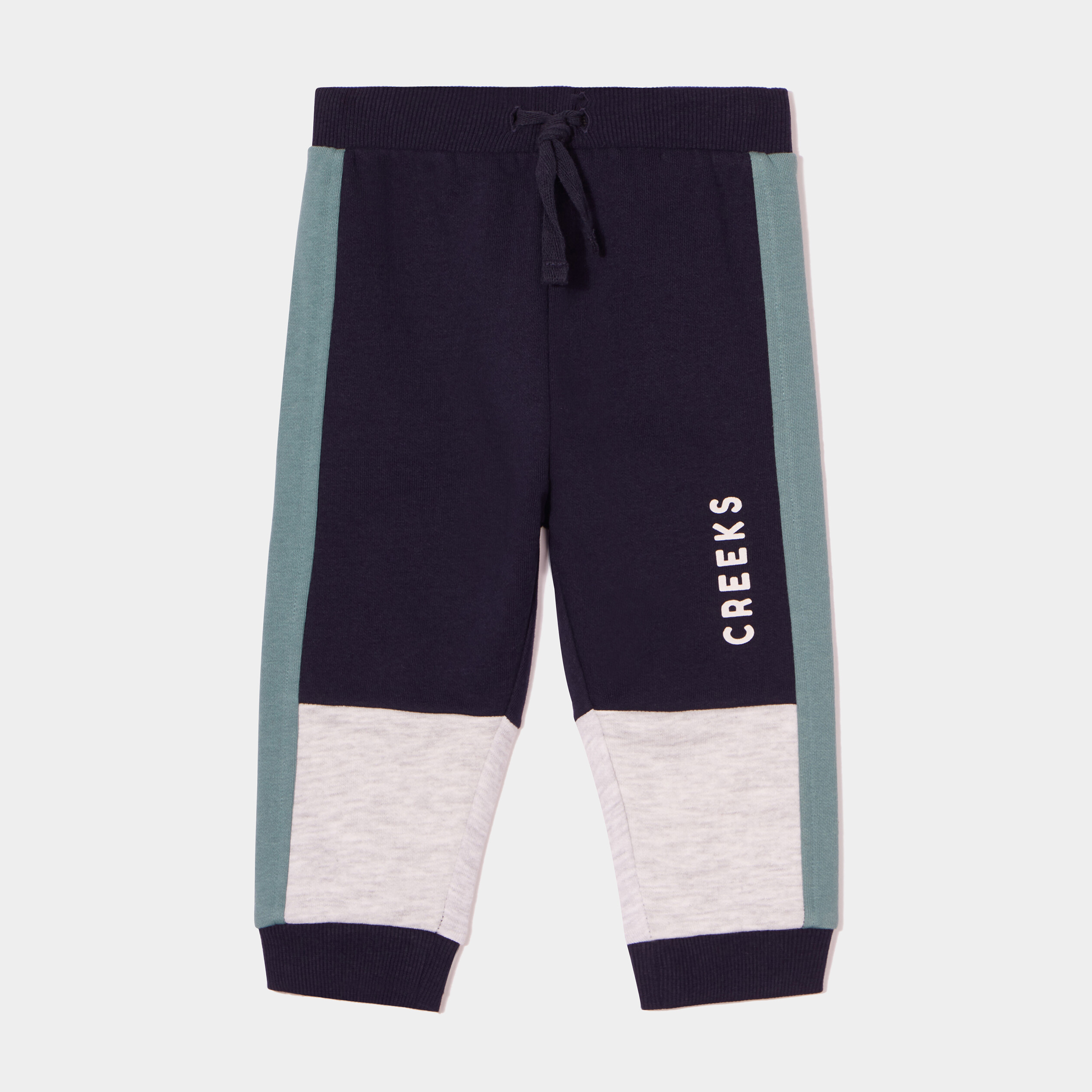 Pantalon de jogging Creeks bleu marine bébé garçon | La Halle