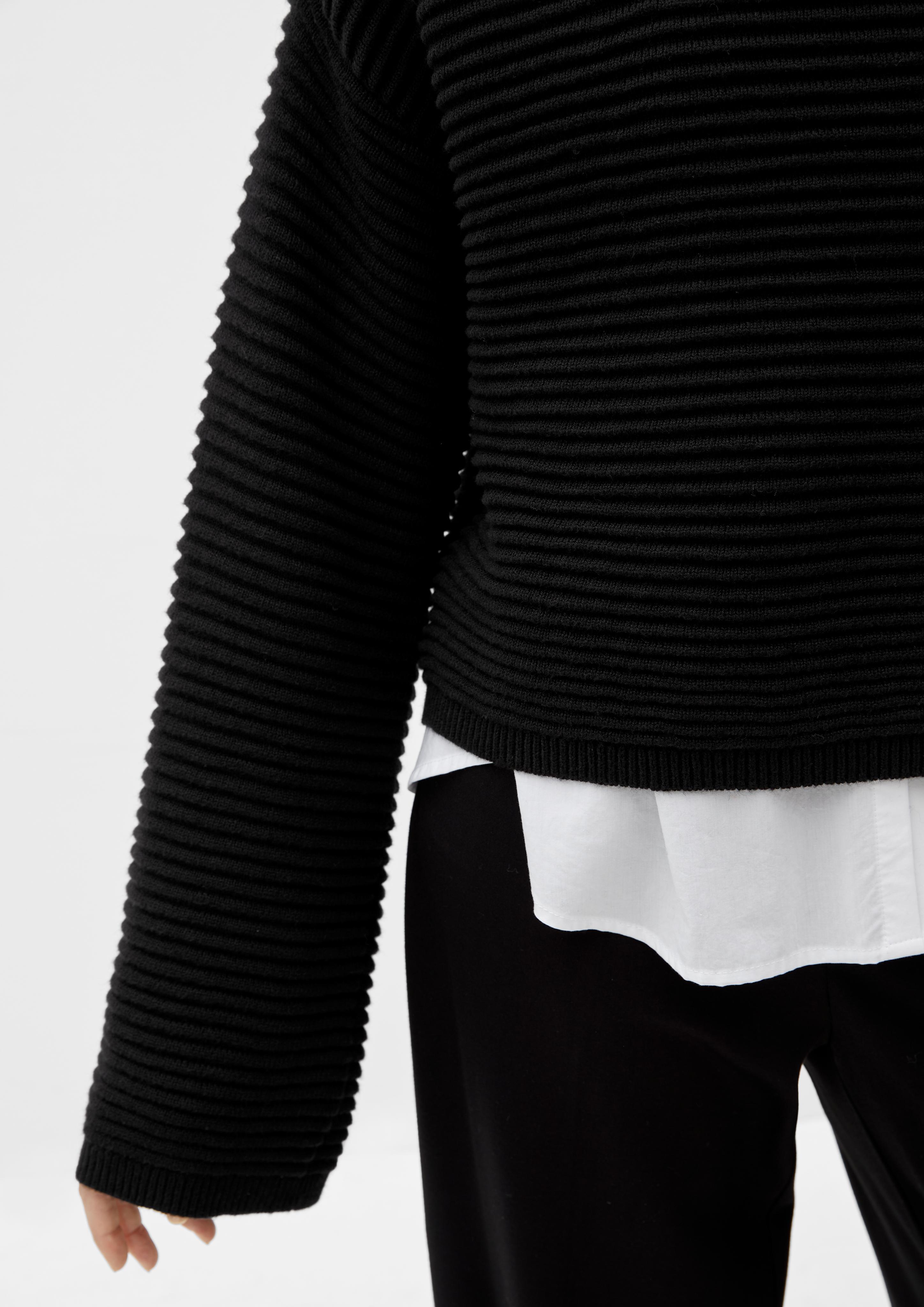 Strickpullover mit Streifen  2120792-9999
