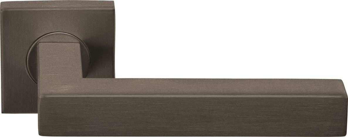 Formani 1501D065BRXX0 BASICS BSQ1-G λαβή πόρτας με ελατήρια σε τετράγωνη ροζέτα μπρούντζου