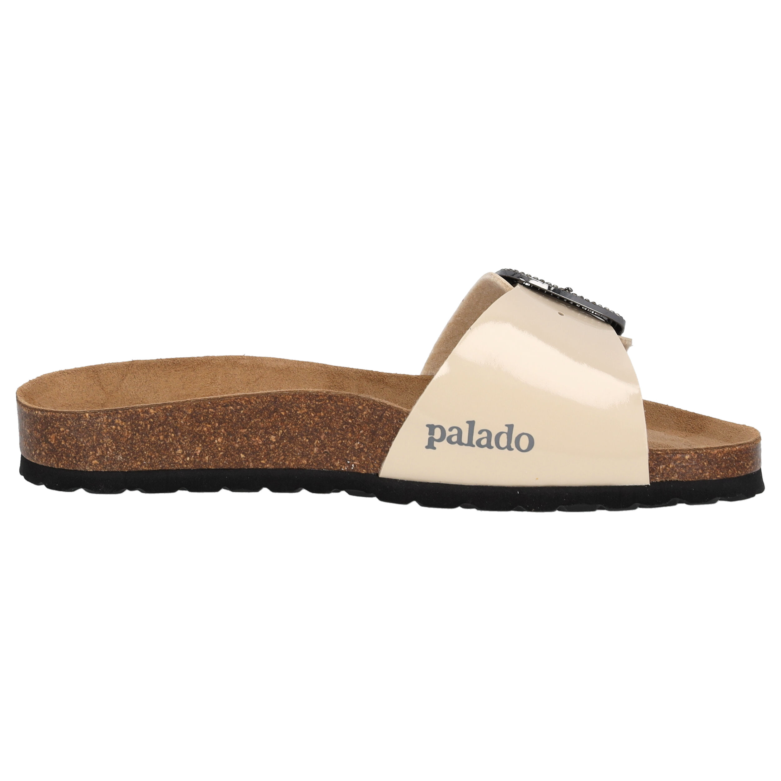Palado Malta BX by Sila Sahin, Pantoletten, Damen, Beige Lack