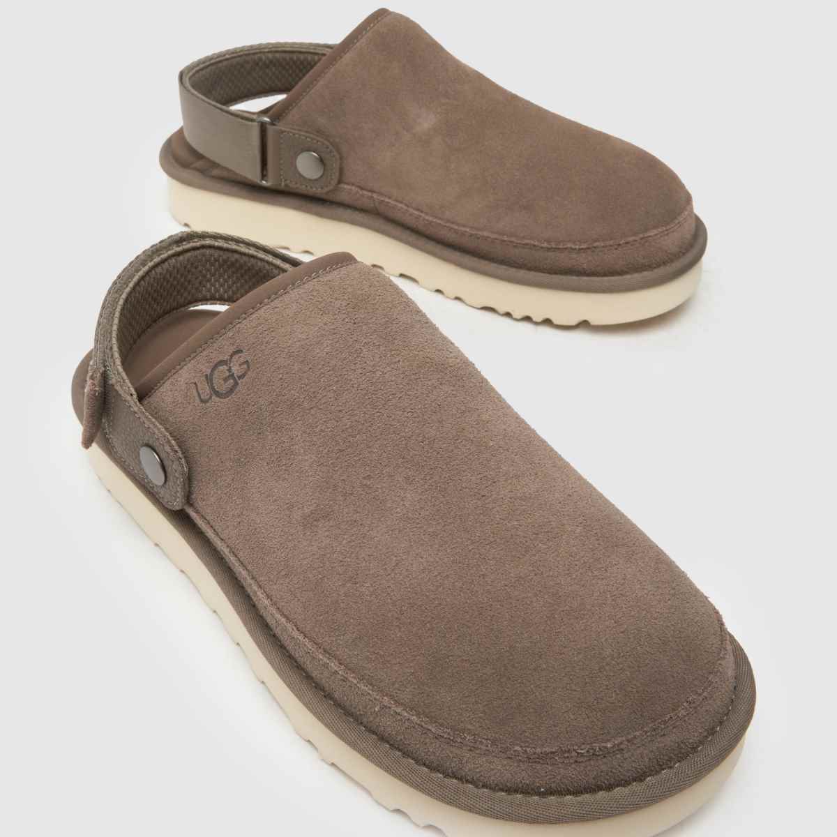 UGG Goldencoast füstszínű klumpa szandál