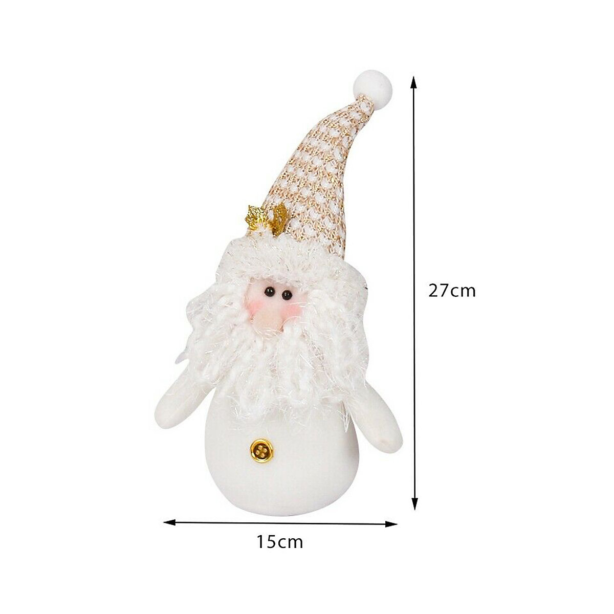 Weihnachten Deko Figuren Santa Claus Partydeko für Kinder