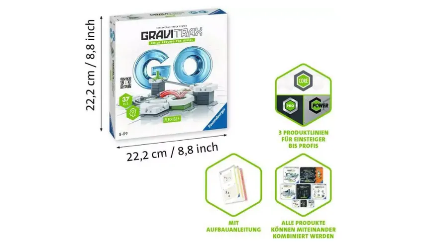Ravensburger Beschäftigung - GraviTrax GO Flexible