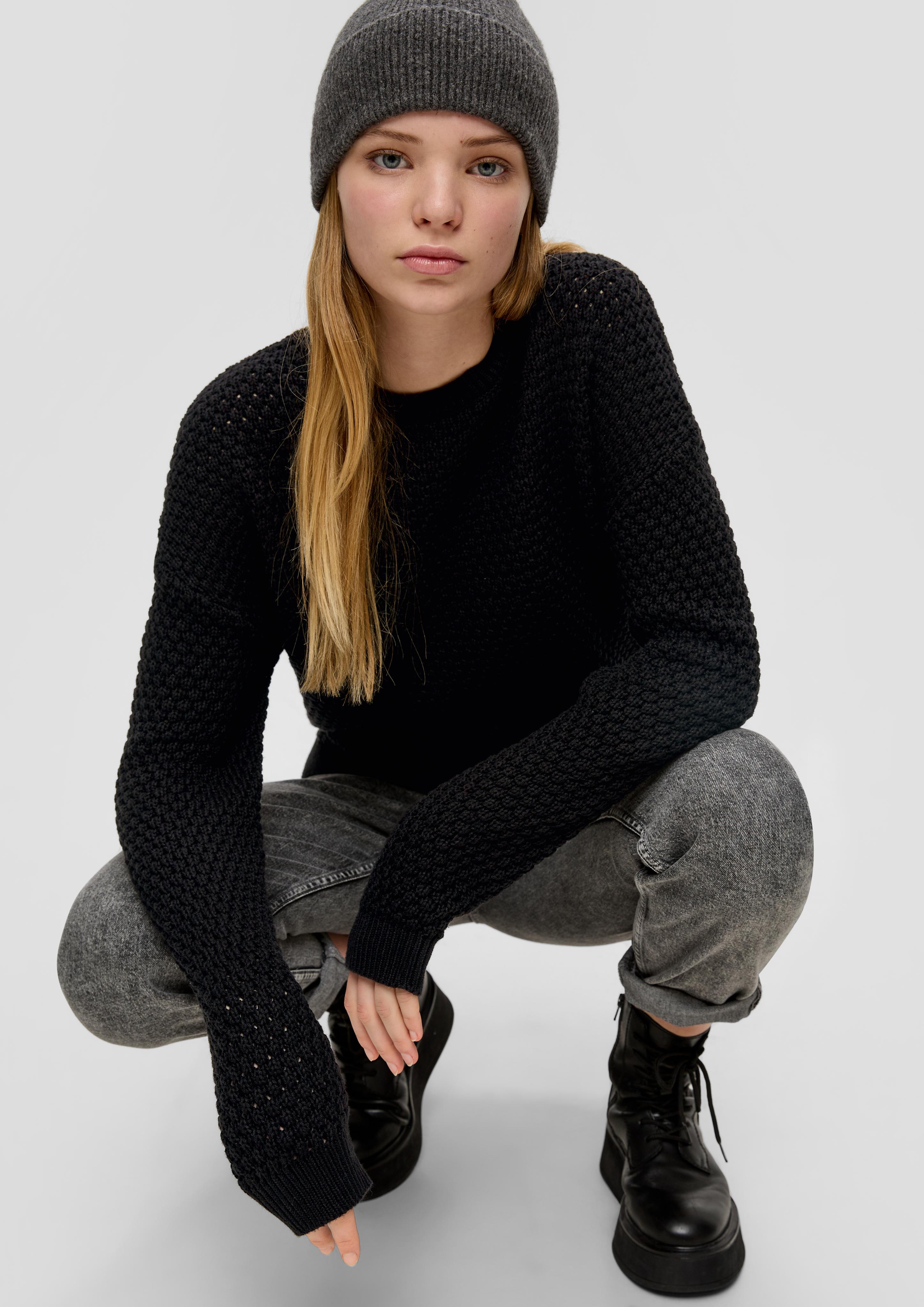Pullover mit Strickmuster  2138022-9999