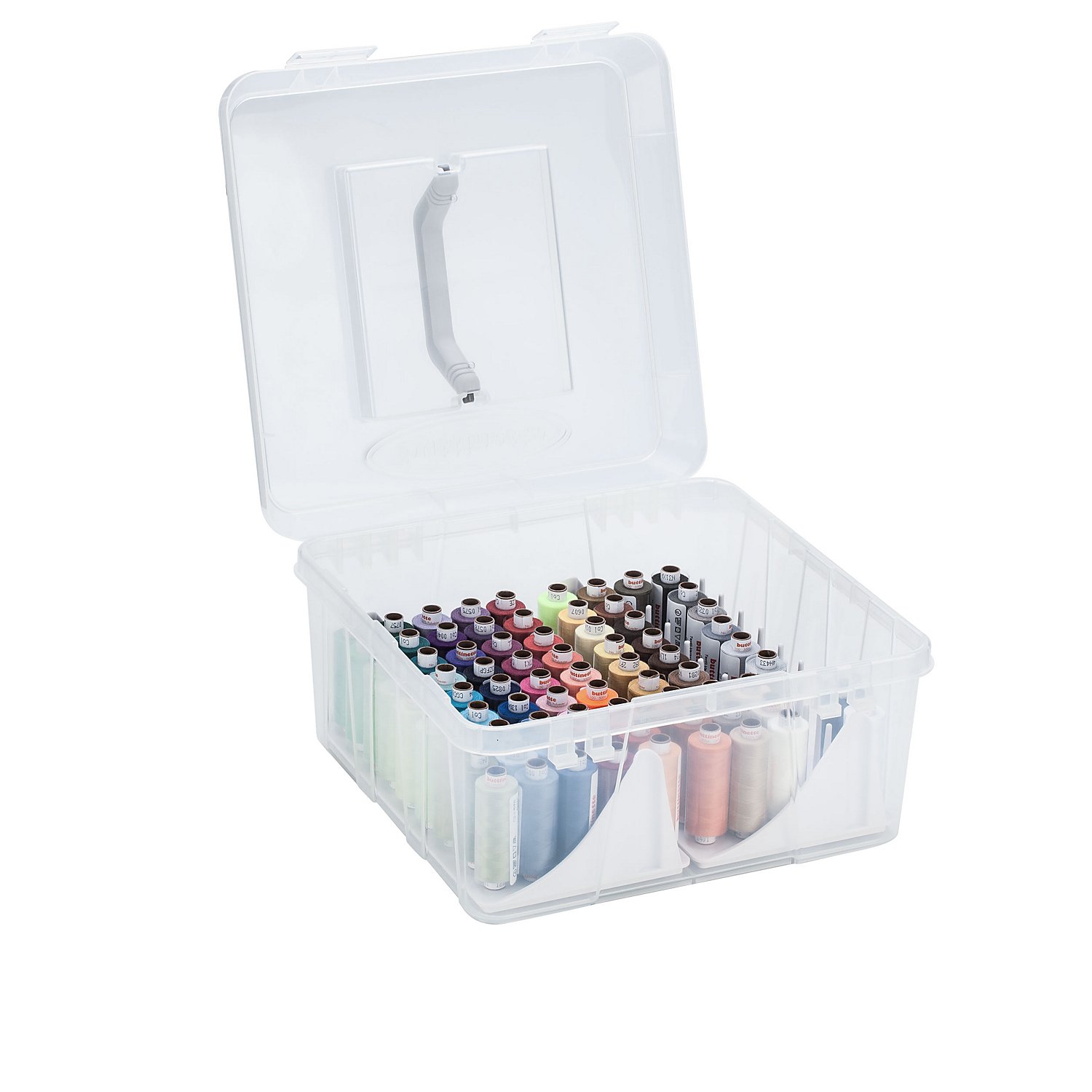 buttinette Nähgarn-Set XL, mit 75 Nähgarnen