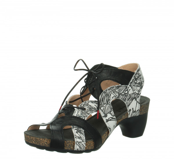 TRAUDI Sandalette - Schwarz/Kombi