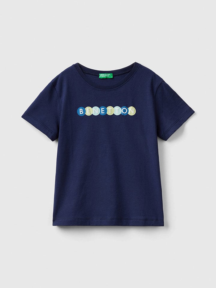 Benetton Shirt in Dunkelblau günstig kaufen