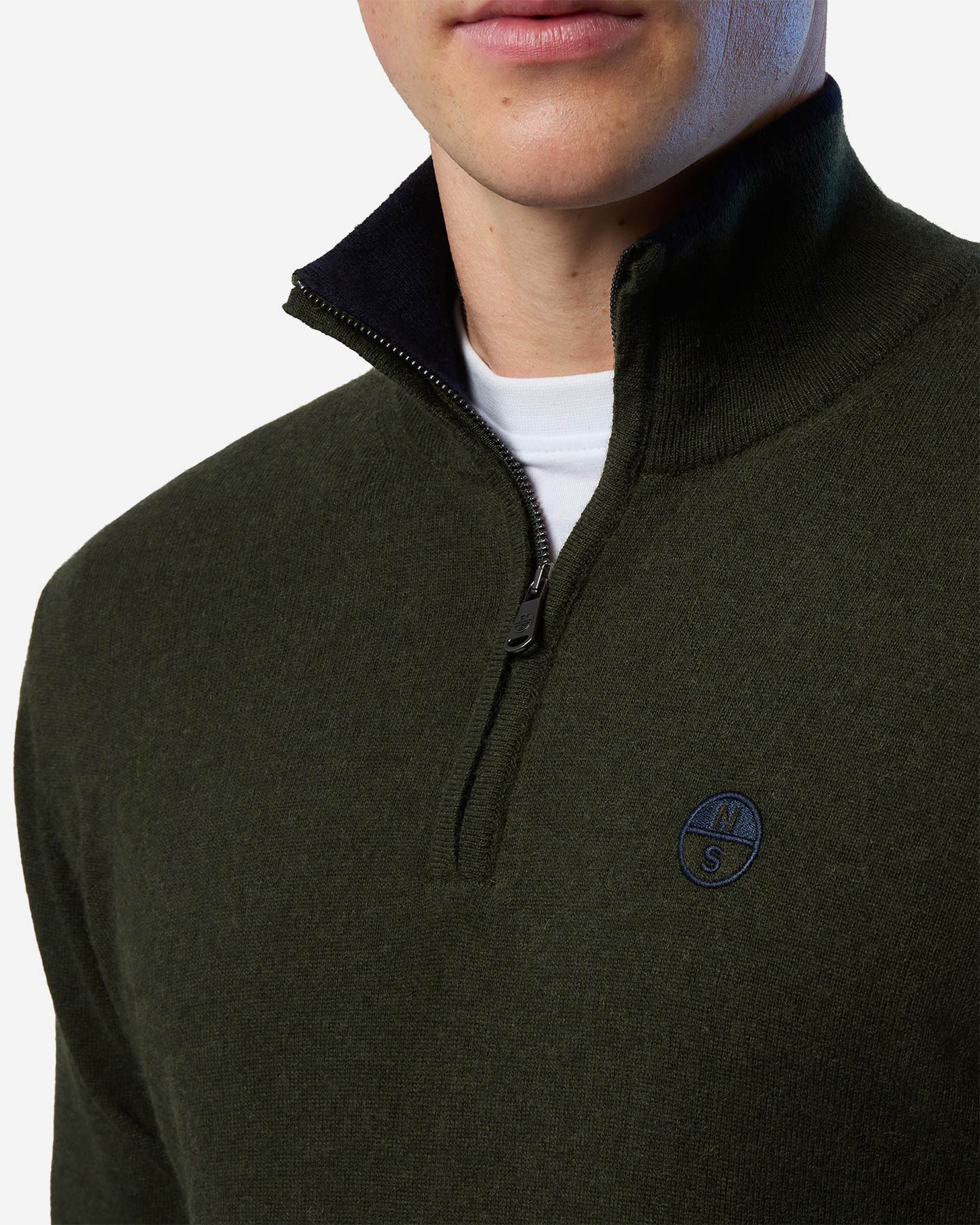 Maglione North Sails, bombažna majica z zadrgo, M, 6997780440