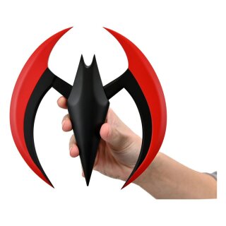 ** % SALE % ** Batman of the Future Prop Replica 1/1 Batarang (rot) 20 cm