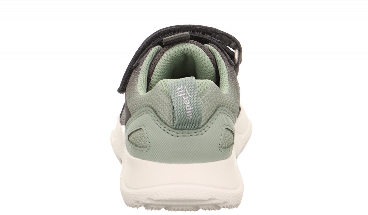 RUSH - Grau/Hellgrün Sneaker low mit Klettverschluss