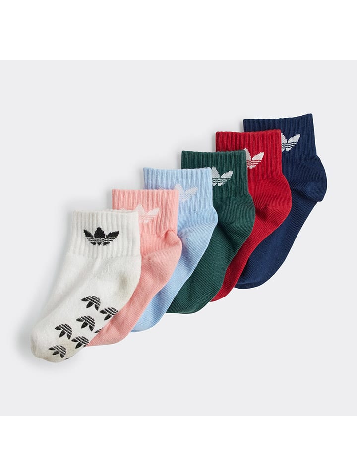 adidas 5er-Set: Socken in Bunt günstig kaufen S