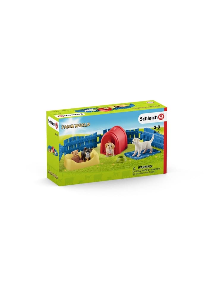 Schleich Farm World Welpenstube in Mehrfarbig ab 3 Jahre günstig kaufen onesize