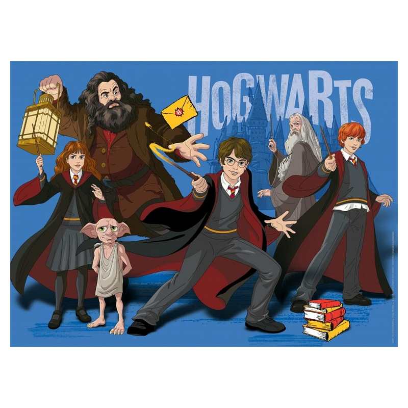 Puzzle Harry Potter à l'école de magie de Poudlard 300 pièces XXL