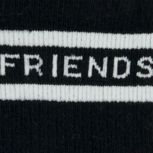 Friends Furever Socks - Size 41/46 - Black SPA